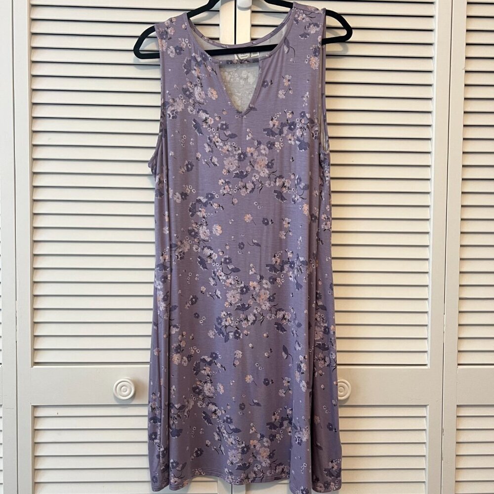 Maurices Floral Dress Mini Size 0X - Picture 4 of 12